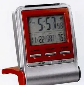 Flip Cover Travel Atomic Clock