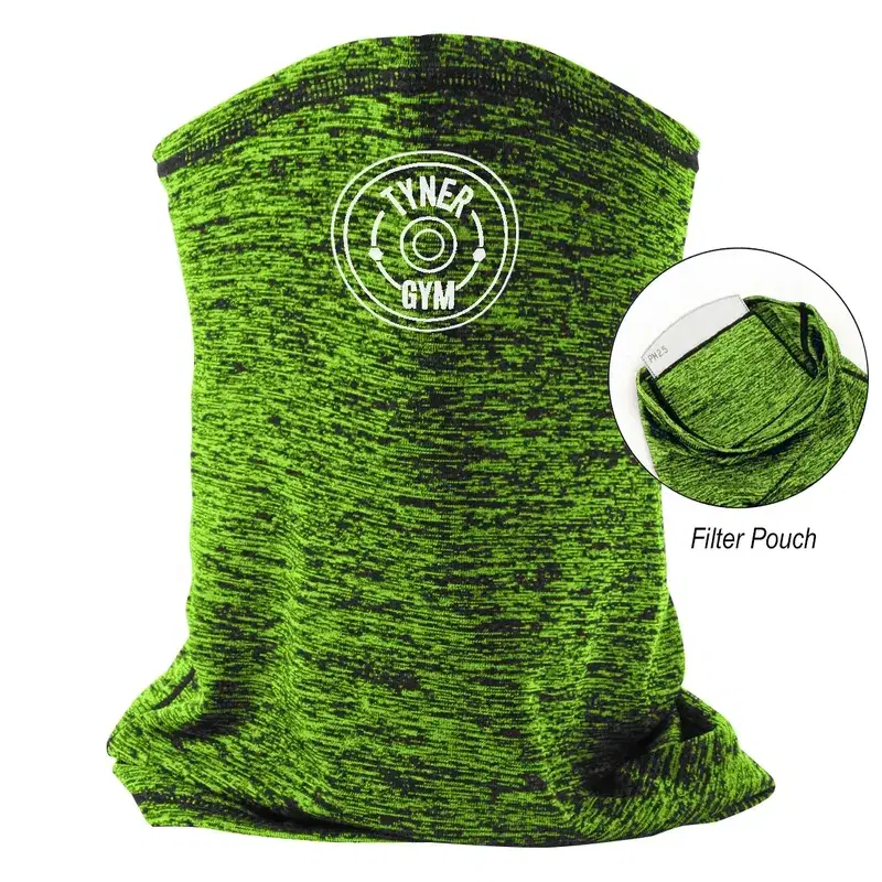 Heathered Cooling Gaiter With Filter