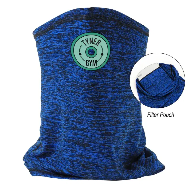 Heathered Cooling Gaiter With Filter