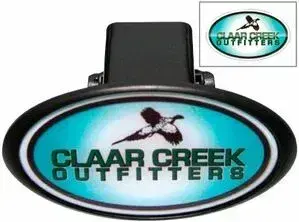 Hitch Covers w/Domed Decal - Oval