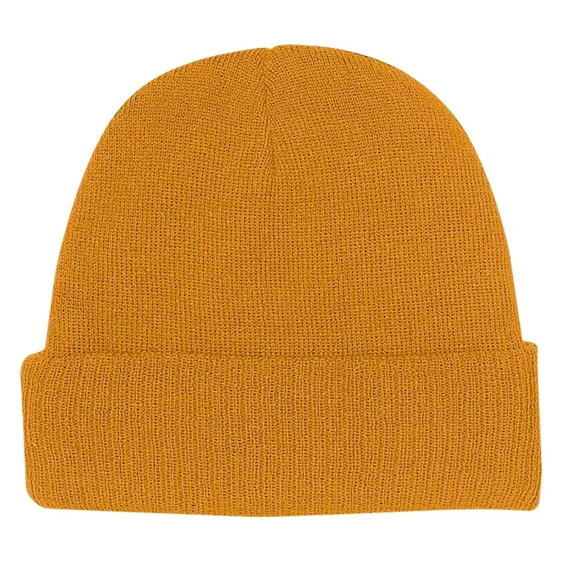 Knit Beanie With Cuff