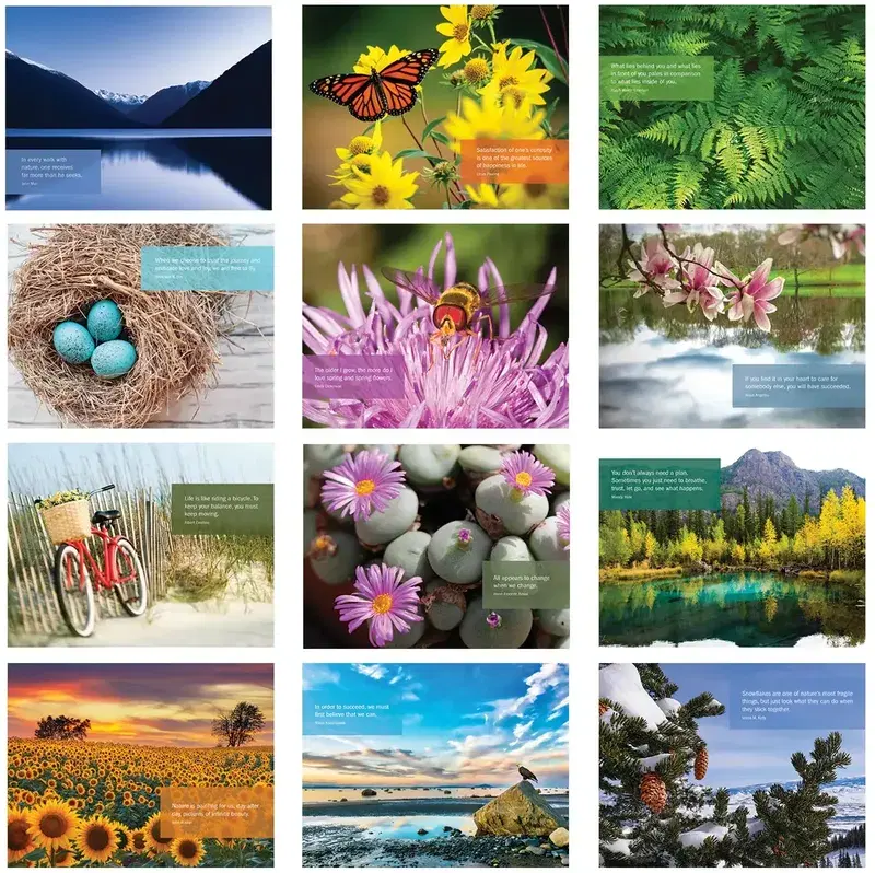 lnspiration Wall Calendar - Spiral: 2023