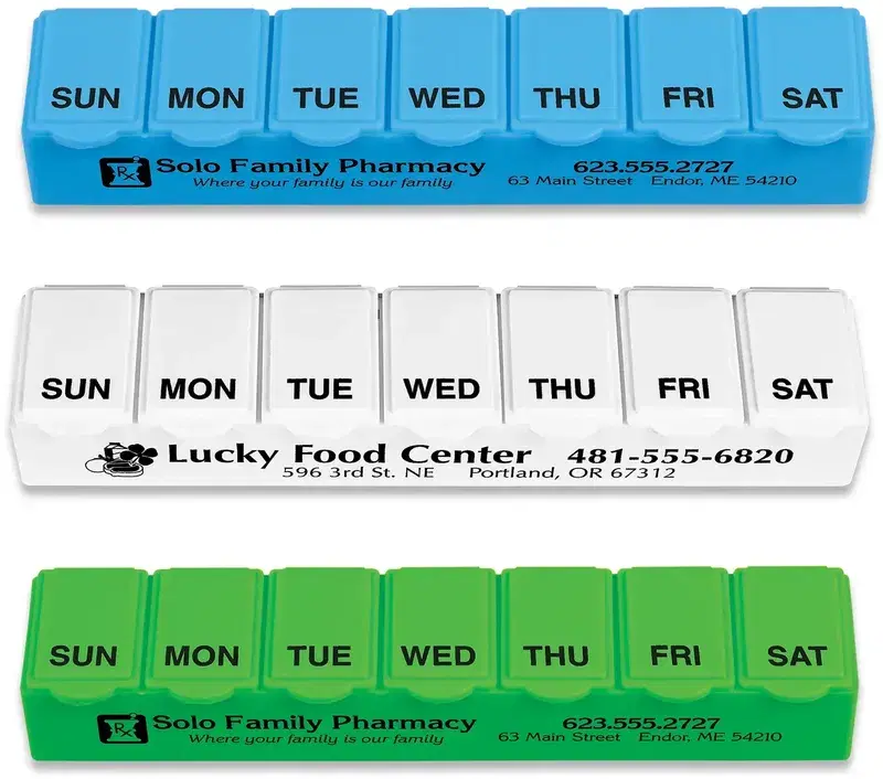 Medi-Fey™ Traditional 7 Day Pill Box