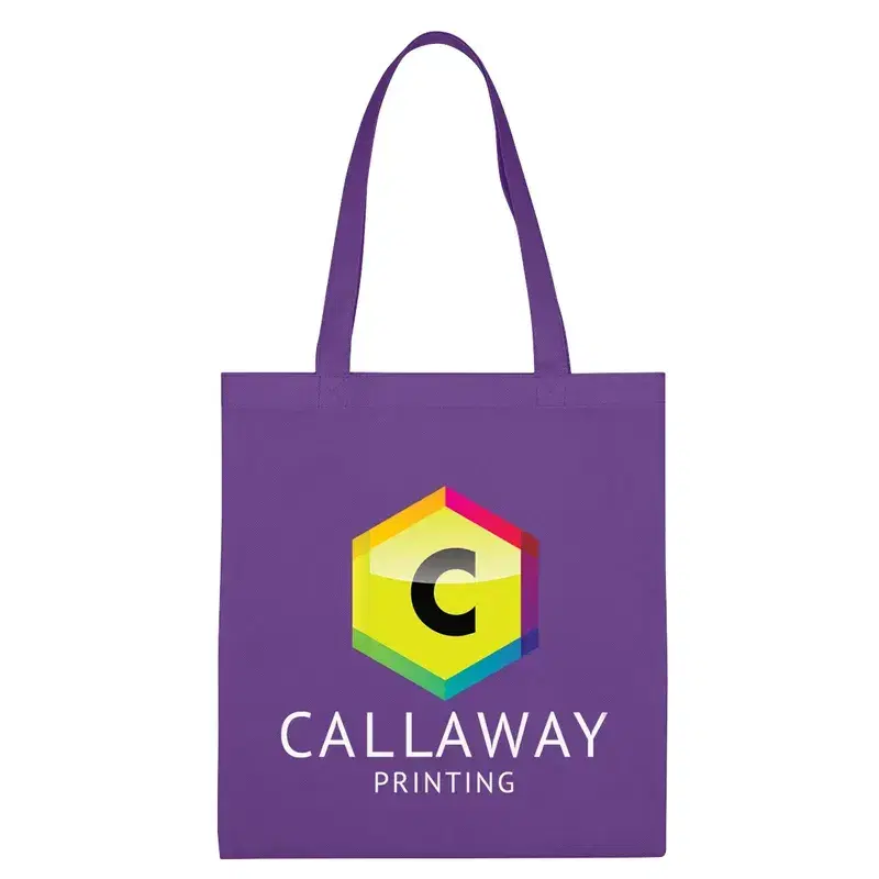 Custom Printed Non-Woven Economy Tote Bag