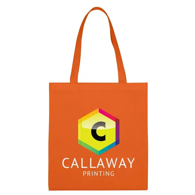 Custom Printed Non-Woven Economy Tote Bag