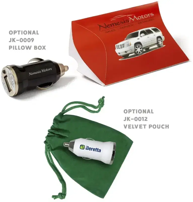 Customized Compact USB Car Charger