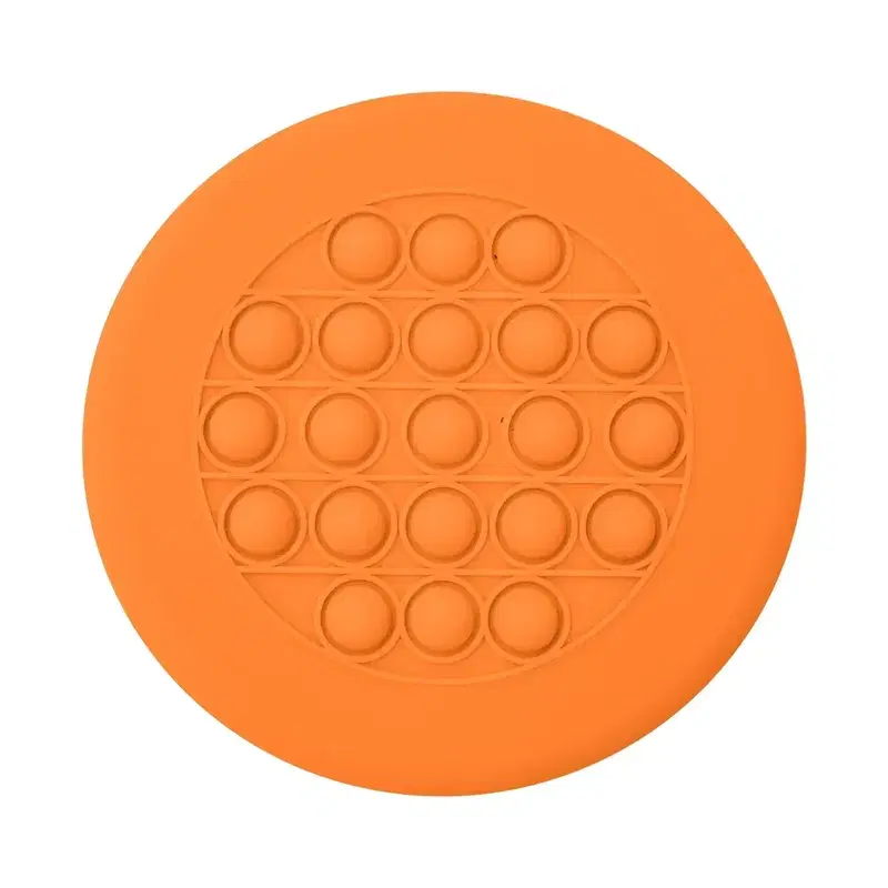 Push Pop Stress Reliever Flying Disc