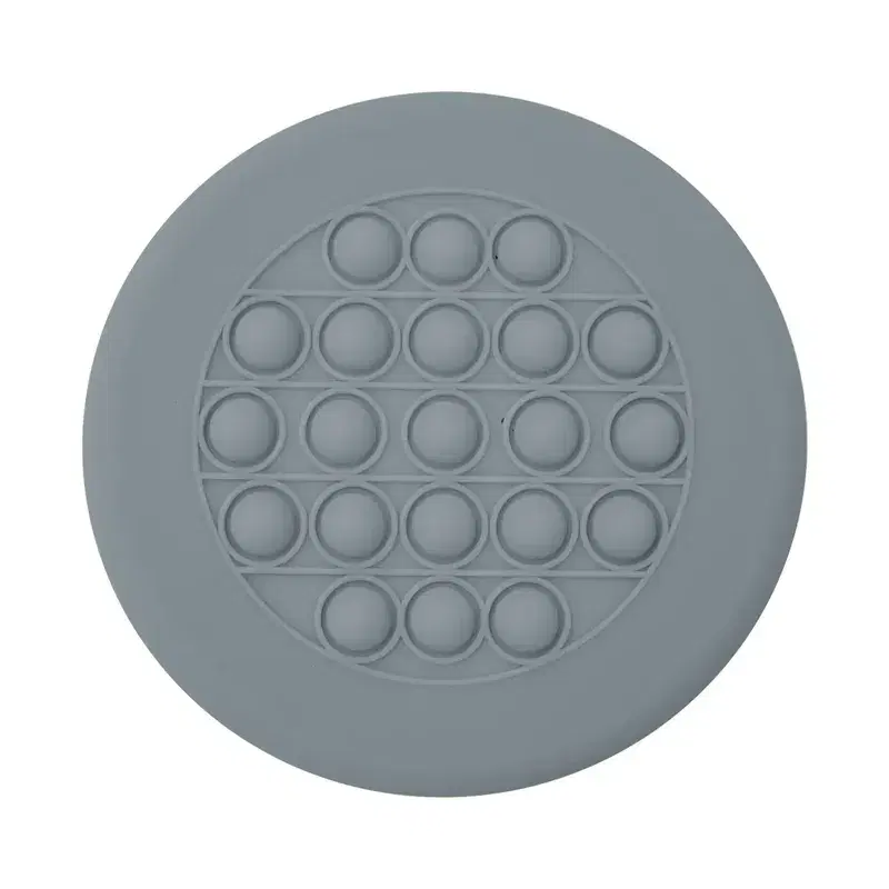 Push Pop Stress Reliever Flying Disc
