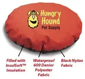 Round Pet Bed - 40" Diameter - USA Made!