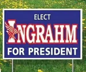 Scored Fold Over Yard Sign (22"x28")