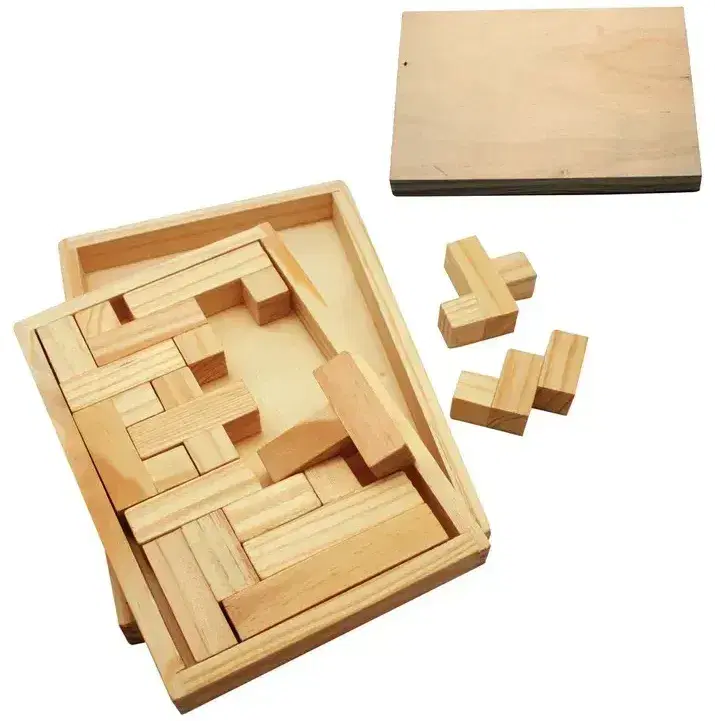 Wood Shapes Challenge Puzzle