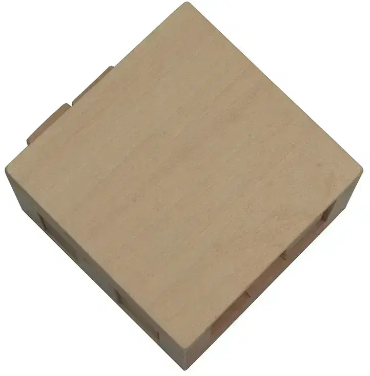 Custom Wooden Sliding Cube Puzzle