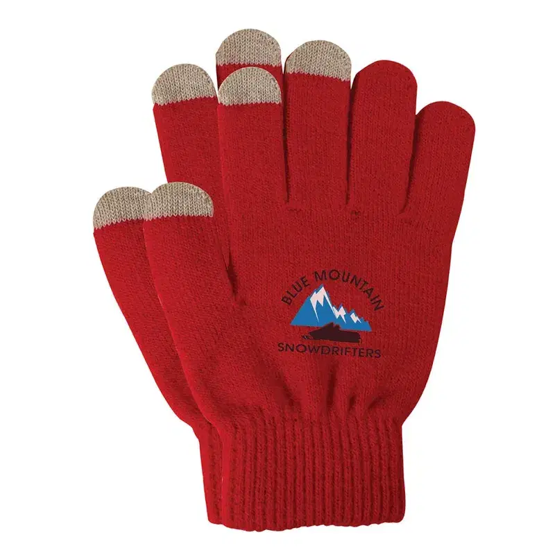 Touch Screen Gloves, Full Color Digital