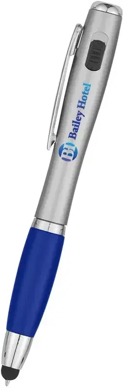 Trio Pen With LED Light And Stylus