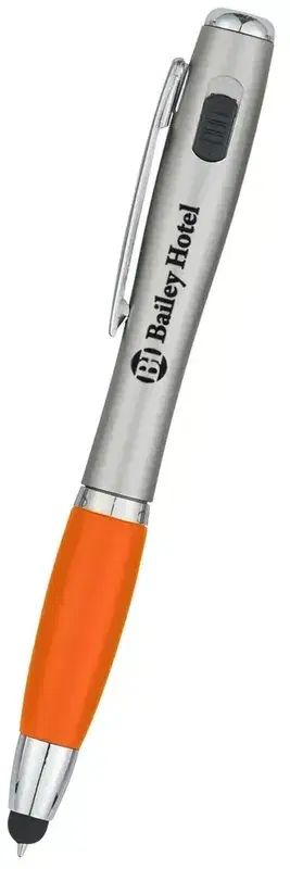 Trio Pen With LED Light And Stylus