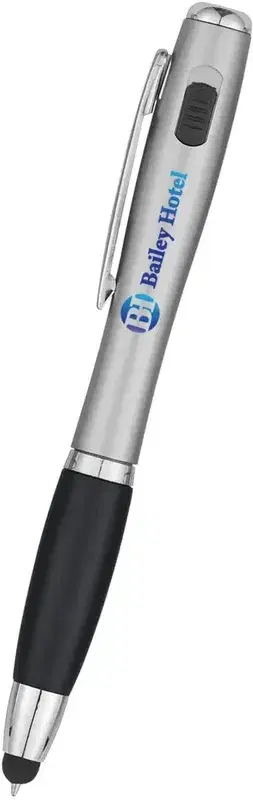 Trio Pen With LED Light And Stylus