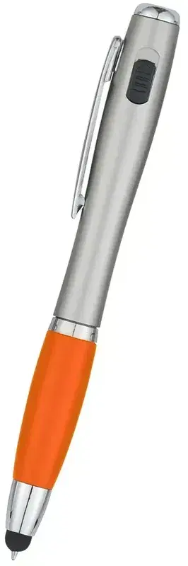 Trio Pen With LED Light And Stylus