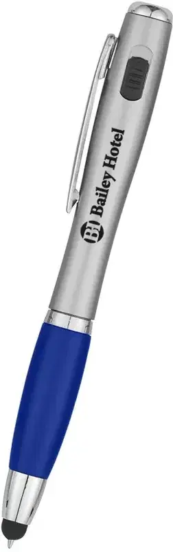 Trio Pen With LED Light And Stylus