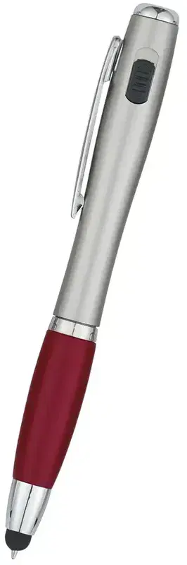 Trio Pen With LED Light And Stylus