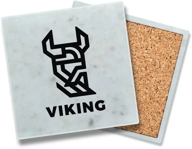 White Marble Coaster (single)