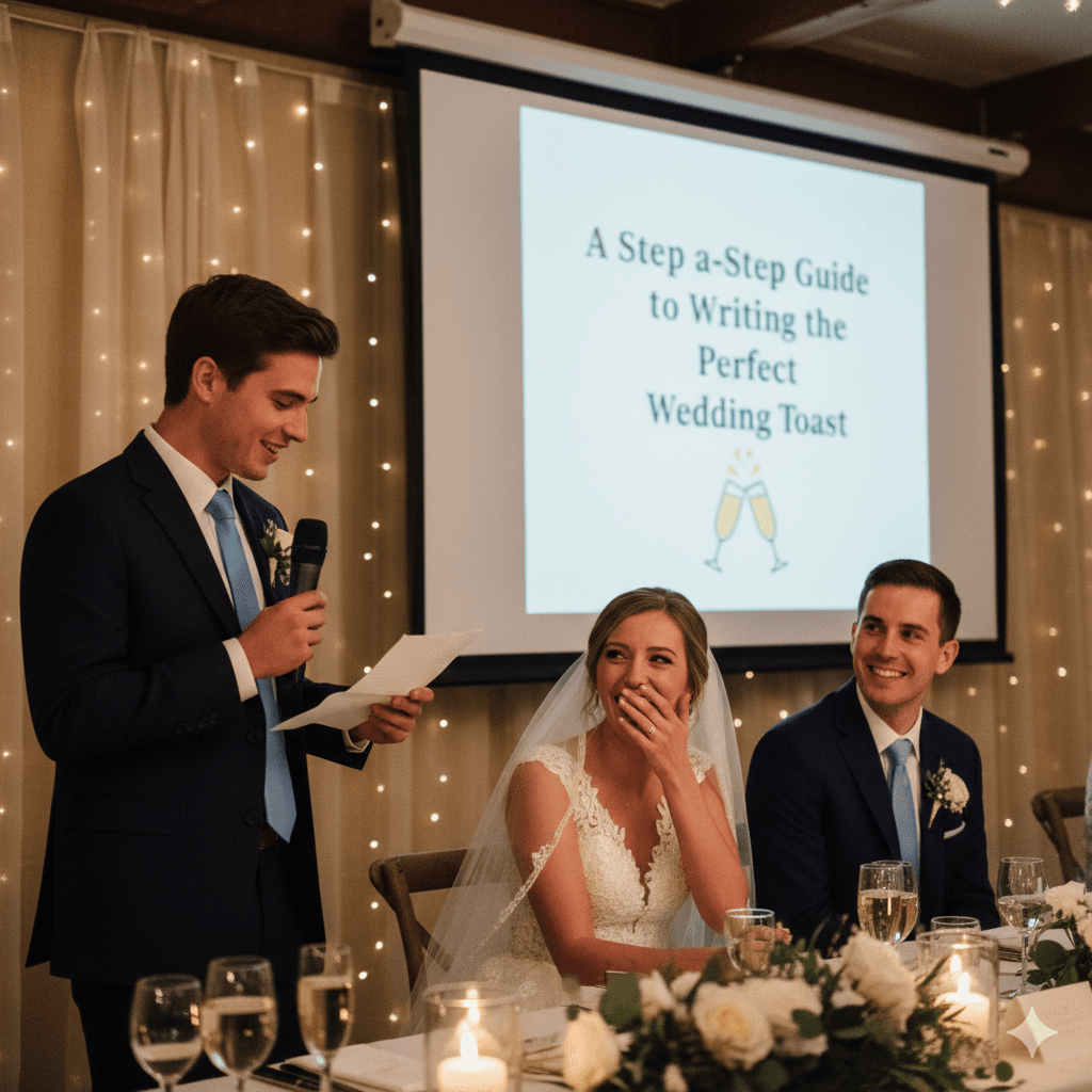 A Step-by-Step Guide to Writing the Perfect Wedding Toast