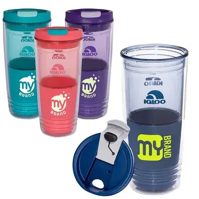 Cups with Lids & Straws