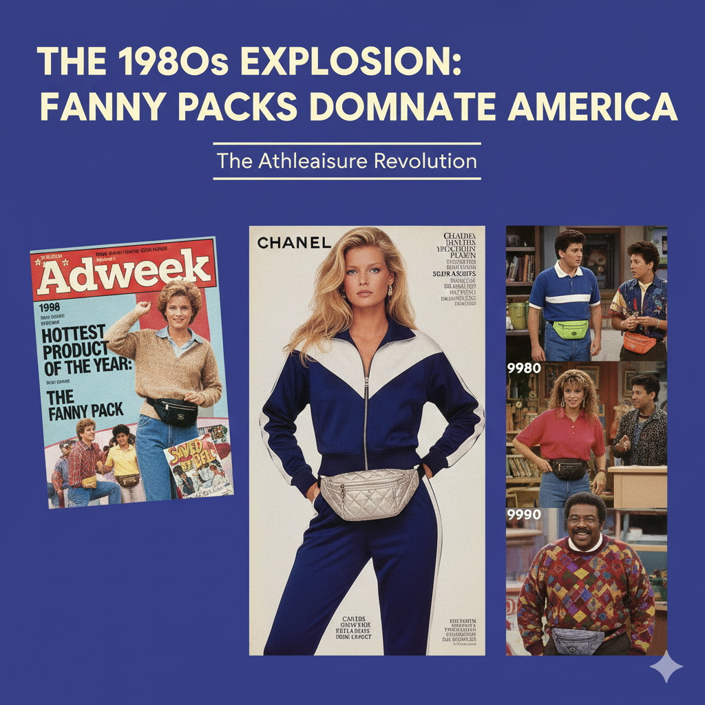 he 1980s Explosion Fanny Packs Dominate America