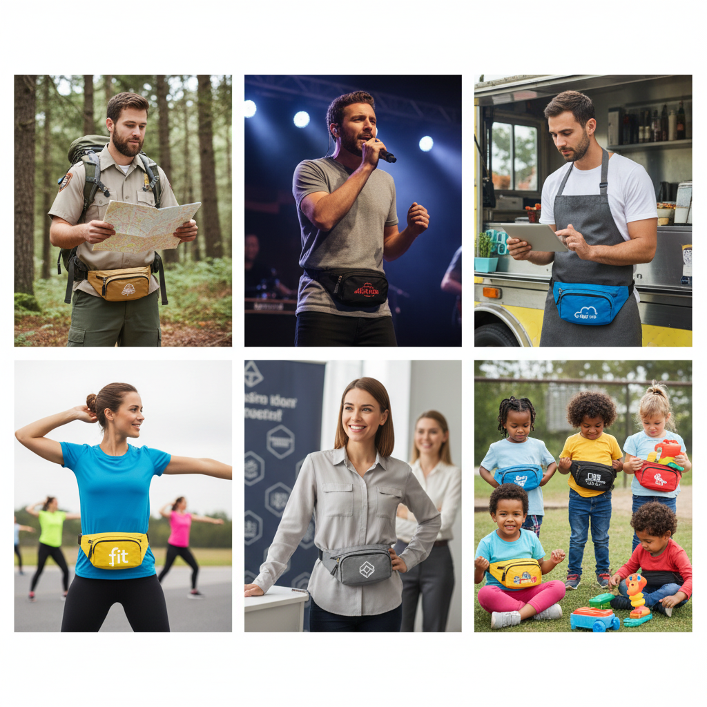 Industry Applications for Branded Fanny Packs