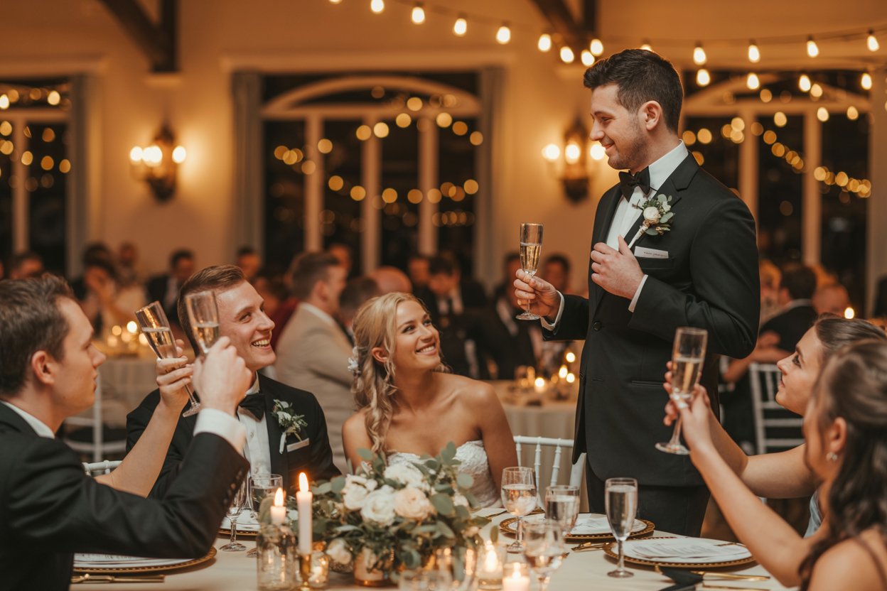 Understanding the Perfect Wedding Toast Timing
