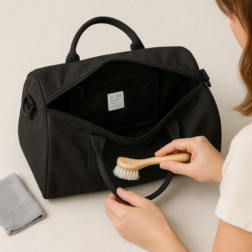 Step 1 Prepare Your Bag for Cleaning
