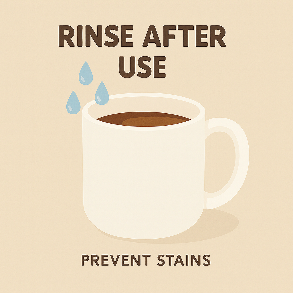 Quick Rinse vs. Set In Stains